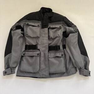 Bilt Armor Padded Full Zip Motorcycle‎ Riding Jacket Womens XS READ